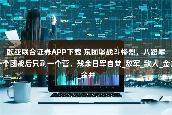 欧亚联合证券APP下载 东团堡战斗惨烈，八路军一个团战后只剩一个营，残余日军自焚_敌军_敌人_金井