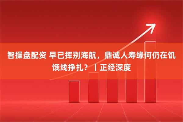 智操盘配资 早已挥别海航,鼎诚人寿缘何仍在饥饿线挣扎?丨正经深度